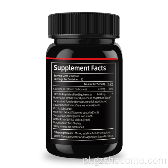 Mężczyźni Testosteron Body Booster Man Supplement wytrzymałościowy